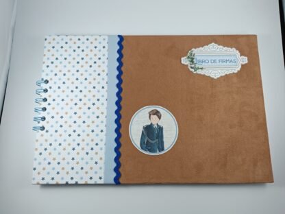 Libro de firmas niño
