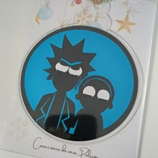 Bola acrílico Rick y Morty