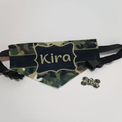Bandana y Chapa Camuflaje