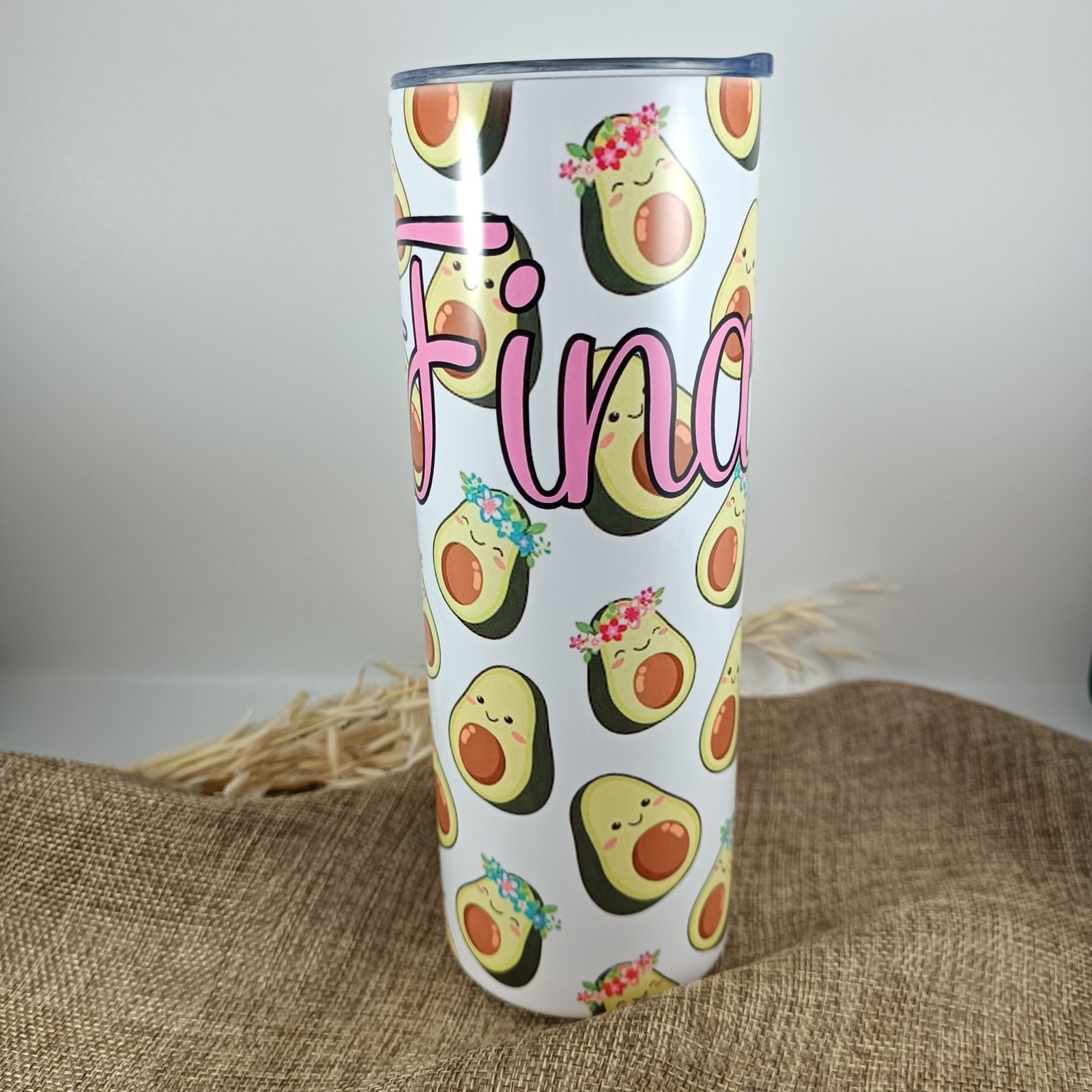 Vaso termo aguacates