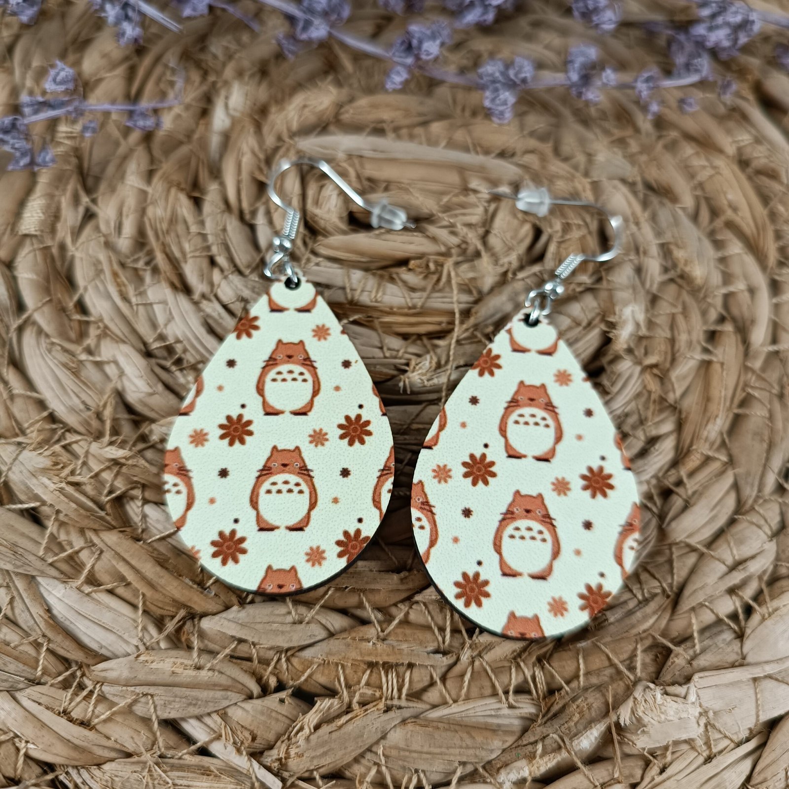 Pendientes Totoro