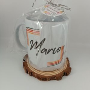 Taza con Nombre líneas
