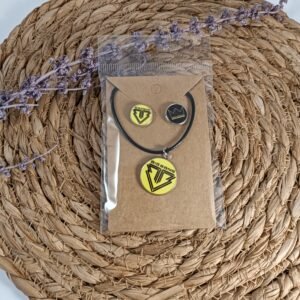 Colgante y pendientes Big Bang