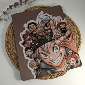 Alfombrilla black clover